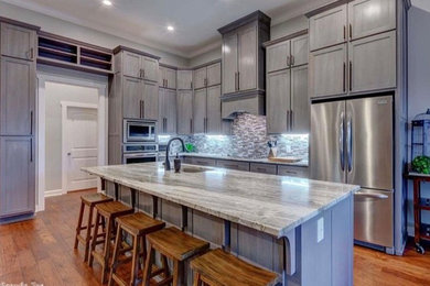 Inspiration for a contemporary home design remodel in Little Rock
