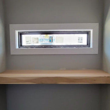 Floating Shelf Correction – Seamless Wall-to-Wall Fit & Finish