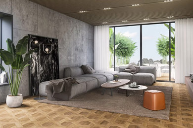 Living room photo in Hawaii
