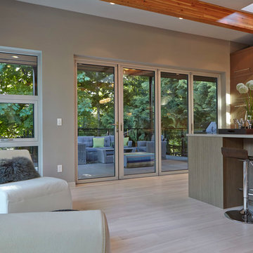 Outdoor Living Beside The Kitchen