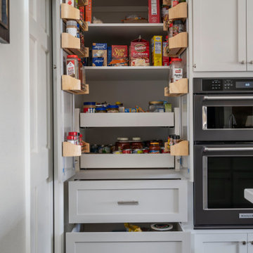 Pantry Cabinet Open