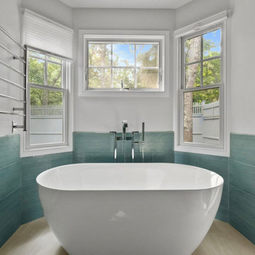 New Seabury Contemporary Beachhouse Bath