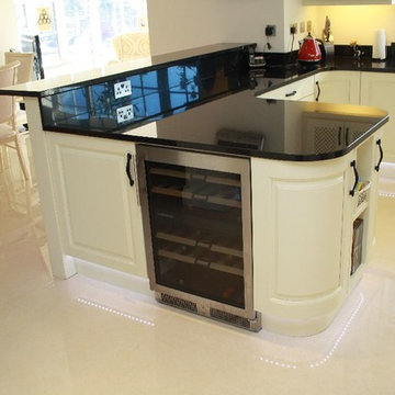Ivory Kitchen with Raised panel door