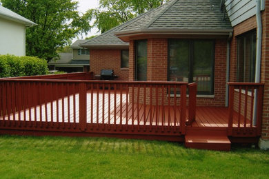 Inspiration for a timeless patio remodel in Chicago