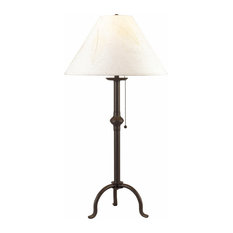 Shop Table Lamp Pull Chain on Houzz - Cal Lighting - Cal Lighting BO-903 Table 75W Iron Table Lamp W/Pull