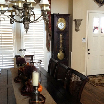 French Brittany Antique Clock in Texas Home
