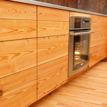 Heart Pine Kitchen