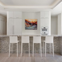 kitchen cabinet wall spacing to ceiling