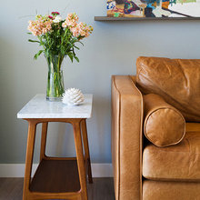 The Not So Pretty Brown Carpet Living Room