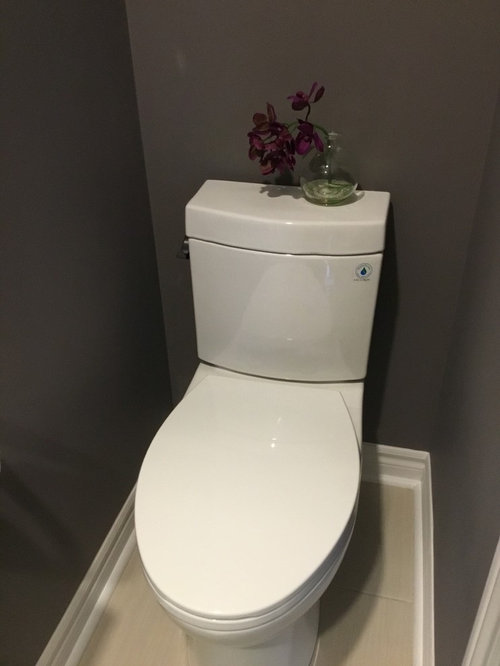 Smallest powder room in the world!!