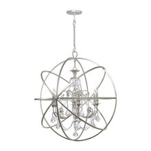 Annika's bedroom chandelier