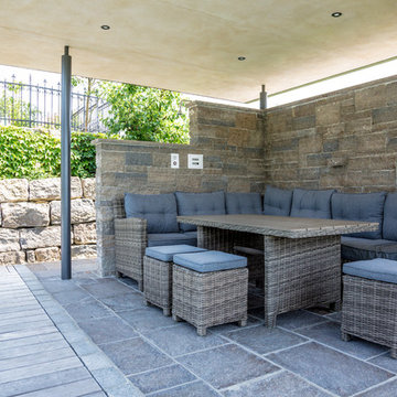 Natur-Pool auf dem Land