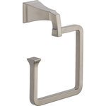 Delta - Delta Dryden Towel Ring, Stainless, 75146-SS - Complete the look of your bath with this Dryden Towel Ring.  Delta makes installation a breeze for the weekend DIYer by including all mounting hardware and easy-to-understand installation instructions.  You can install with confidence, knowing that Delta backs its bath hardware with a Lifetime Limited Warranty.
