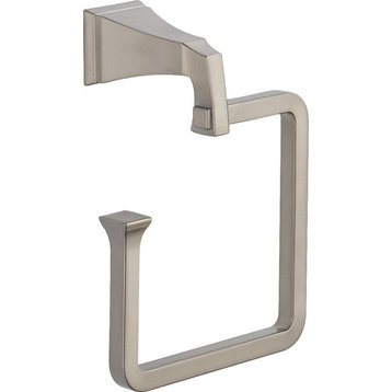 Delta Dryden Towel Ring, Stainless, 75146-SS