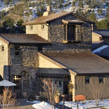 Rustic Stone Exterior