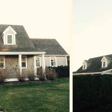 Sconset, Nantucket, MA - Roof with red cedar shingles
