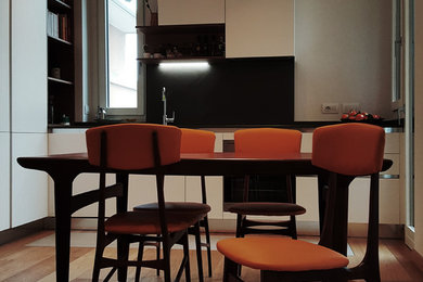 Idee per grandi case e interni minimalisti