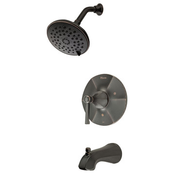 Arterra 1-Handle Tub and Shower Trim, Tuscan Bronze