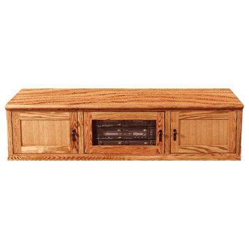 Mission TV Stand, Red Oak, 67w