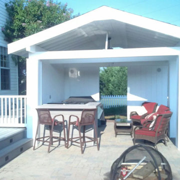 Backyard Patio Deck Build - The Pond Life