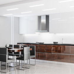 24&Prime; Streamline Blue Wall Range Hood - Range Hoods And Vents