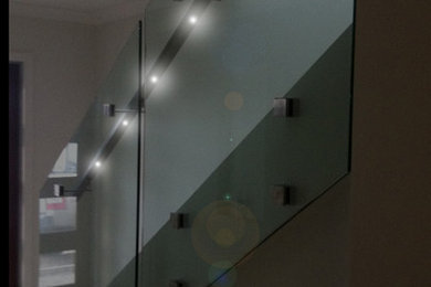 The Logan Range LED illuminated handrail