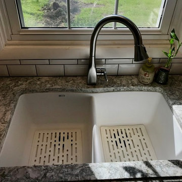 Kitchen Remodel Atkinson, IL Koch Cabinets Bristol Painted White