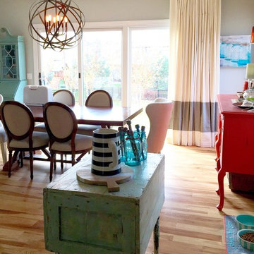 Color Block and Banded Drapery Panels