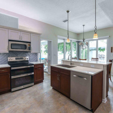 Two-Tone Kitchen Remodel