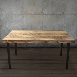 Reclaimed Wood Dining and Kitchen Table - Dining Tables