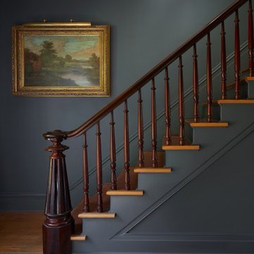 Quaker Hill Farmhouse - Main Staircase