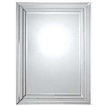 Ren Wil MT920 Bryse 36" x 48" Stepped Frame All Glass - Mirror Glass