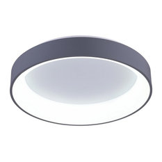 CWI Lighting 7103C18-1-167 LED Flush Mount With White Finish