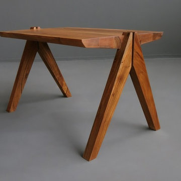 European Walnut Danish Coffee Table "The Croc Coffee Table"
