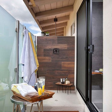 Indoor/Outdoor Experience: Master Bathroom