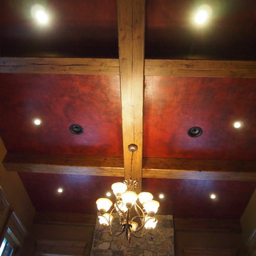 Hollow Knotty Alder  beams