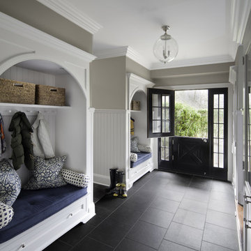 Large but sleek mud room