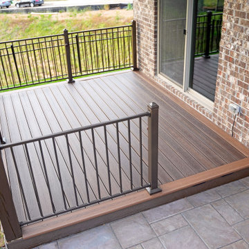 Ridge Premium Color Combination Deck with S110 Steel Railing