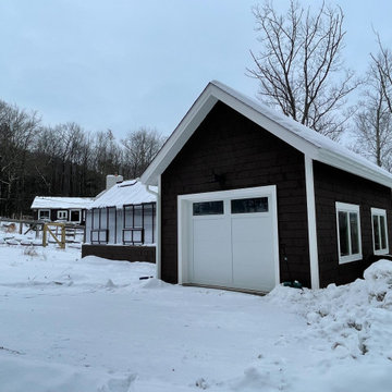 Greenhouse and Garage - Bearsville, NY