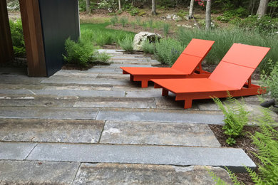 Inspiration for a contemporary landscaping in New York.