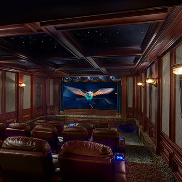Garage to 3D Home Theater -NAHB, AIBD, QR Design Awards