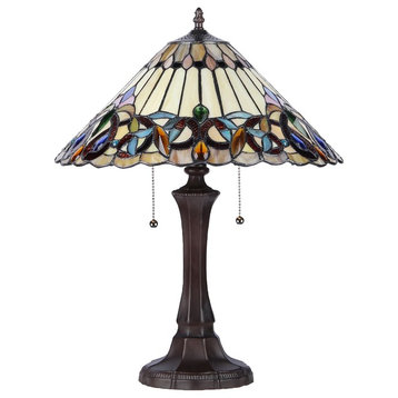 Ambrose 2-Light Victorian Table Lamp