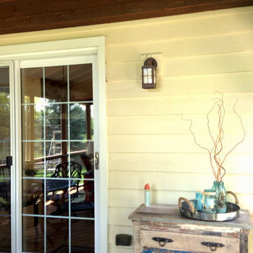 Custom Designed Screen Porch, Patio, and Fire Pit
