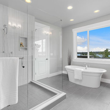 Greater Seattle Area | The Mozart Master Suite Bathroom