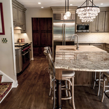 Cleveland, Ohio Kitchen with French Country Influence