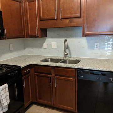 Kitchen Update with Custom Table and Storage