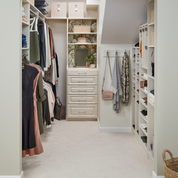 Women's Slanted Ceiling Walk-In