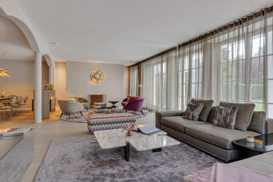 Modernes Wohnzimmer in München