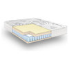 Decker 10.5" Firm Hybrid Memory Foam and Innerspring Mattress, Twin, Twin Xl