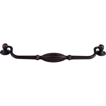 Top Knobs M1625 Tuscany 8-13/16 Inch Center to Center Drop - Tuscan Bronze